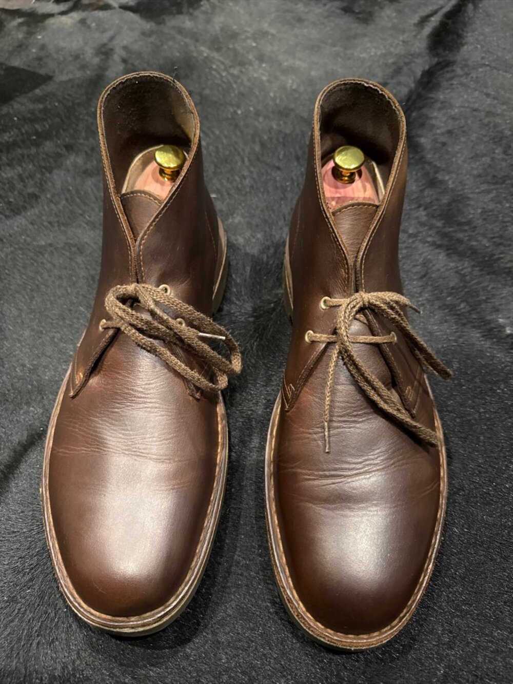 The Clarks Desert Boots 2 Chukka Men's Shoes Brown Size 13